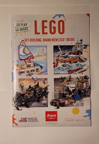 Argos lego catalogue 2017 rare - lego,