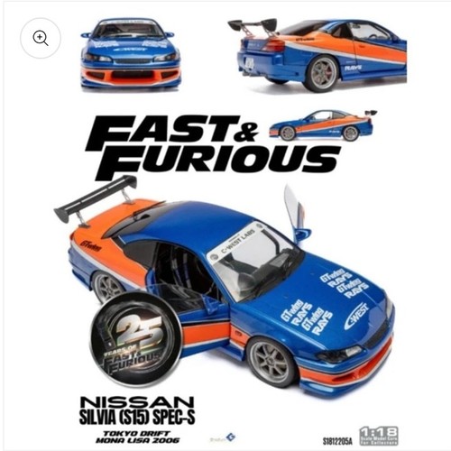 Solido fast furious - 1:18, &