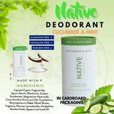 NATIVE DEODORANT - CUCUMBER &