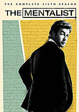 The Mentalist: The Complete Sixth Season DVD (2014) Simon Baker cert 15 5 discs