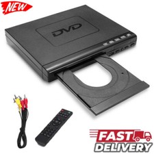 DVD Player Multi Region Free with Remote Control USB3.0/2.0 Port CD Player RCA *