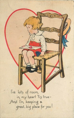 Gibson valentine postcard - gibson,
