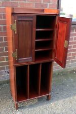Victorian antique Christopher Dresser Gregory Co. mahogany filing file cabinet