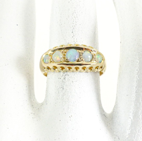 18ct gold opal - gold, &