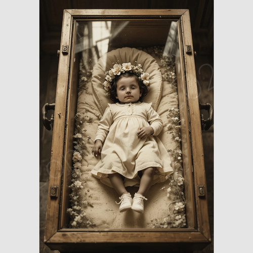 Girl glass casket 6 photo - girl,