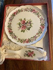 Old Foley Harmony Rose Plate