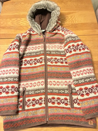 Pachamama wool zip hooded - wool,