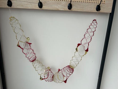 Vintage red gold foil - gold,