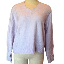 MNG By Mango Lilac V Neck