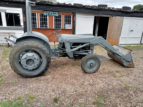 Tractor with loader - with,