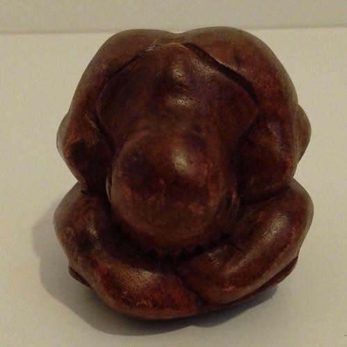Hand carved wooden - hand,