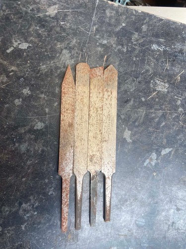 Marples woodturning chisels - 4x,