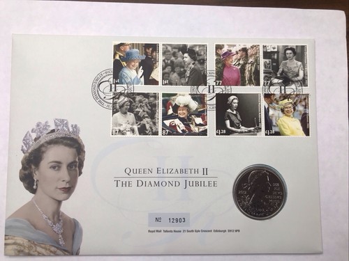 Qe11 diamond jubilee coin - qe11, £5