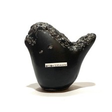 Otto Keramik Bird in Black Fat