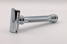 Merkur 38C DE Closed Comb (long handle version, aka "barber pole")  Used