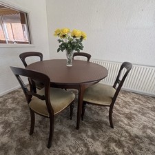 Stag extending dining table - stag, +