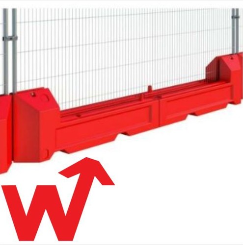 Water filled barriers - filled,