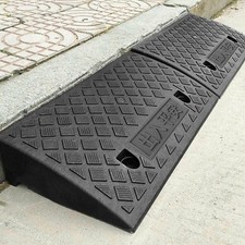 2X 50cm Heavy Duty Rubber Kerb