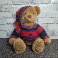 Harrods 2004 Annual Foot Dated Christmas Bear Thomas - Excellent Condition