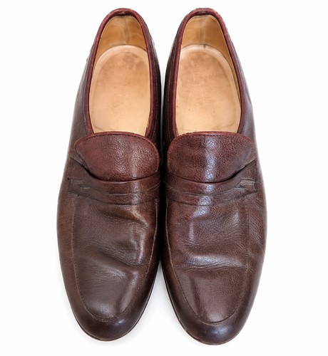 Loake evesham brown leather - brown,
