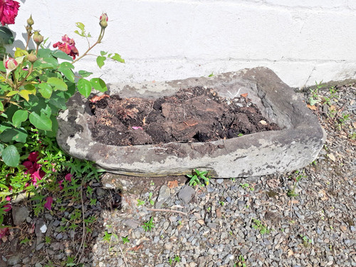 Old antique stone - old,