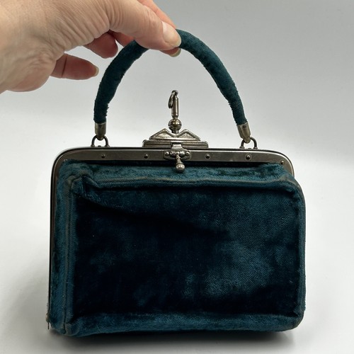 Antique victorian sewing bag - sewing,