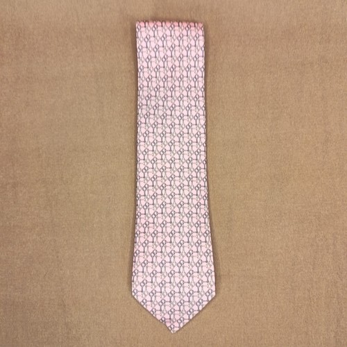 Hermès pink silk equestrian - hermès,