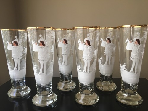 Mary gregory glasses - 6,
