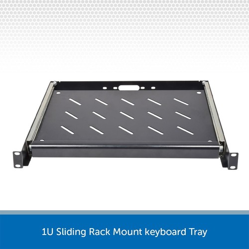 Sliding shelf tray 1u rack - 1u,