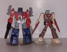 Transformers Takara SCF PVC Powermaster Optimus Prime and Chromedome