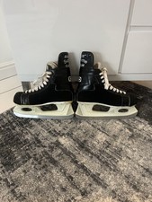 BAUER SUPREME CUSTOM 100 MEN'S ICE HOCKEY SKATES SIZE 5 SKATE,NICE CONDITION