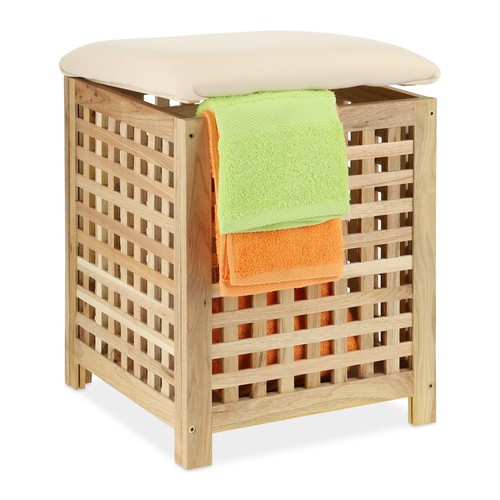 Laundry basket storage - , ottoman