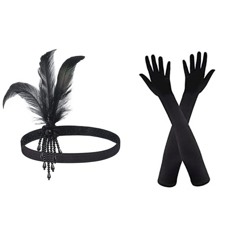 1920s flapper headband - 1920s,
