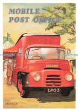 D235364 Mobile Post Office First Edition Richard Blake Post Cards Litho Techniqu