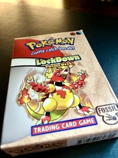 Pokemon TCG Fossil Lockdown theme deck original vintage booster deck , 1999