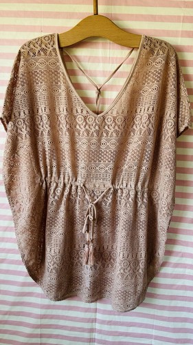 Primark size coral cover up - size,