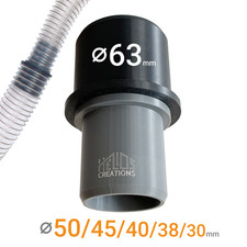 Dust extraction hose reducer - dust,