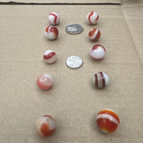 Vintage joblot marbles x10 - joblot,