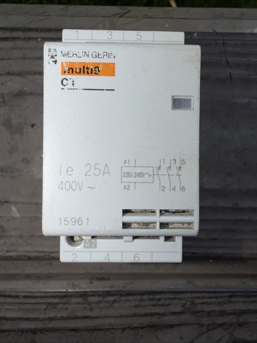 Merlin gerin 25a contactor - gerin,