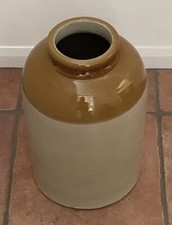 Large Antique Stoneware Salt