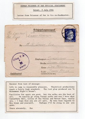 Germany 1944 prisoner war - germany,