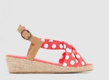 R Kids - Wedge Sandals, Coral Print Size UK 5 EU 38 NH08 CC 04