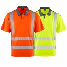 Leo Hi Vis Coolmax Polo Shirt