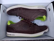 Men's Henri Lloyd Tucsan Shoes Size UK 11 Brown 80s Casuals Trainers Used 