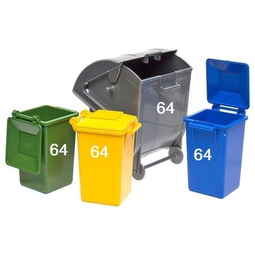 Large size wheelie bin - 2,