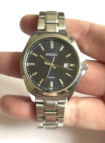 Seiko classic 46mm blue - classic, dial