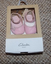 Clarks Baby Harper Shoes Pink
