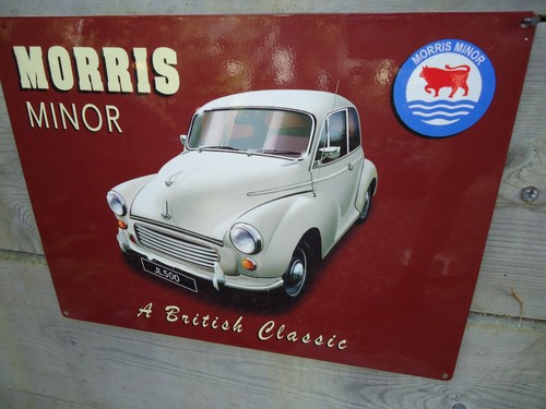 Large metal advertising sign - metal,