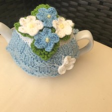 Hand knitted basket weave - hand,