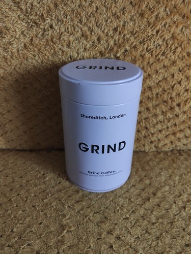 Grind pink coffee tin storage - grind,